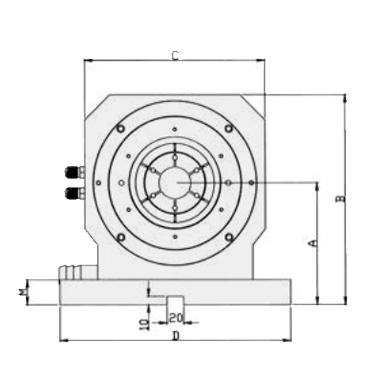 KJM Yağ basıncı tek yönlü mil tutucu