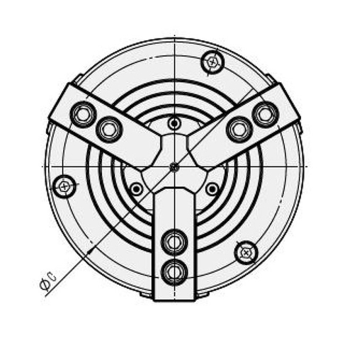 KB Yarım delikli pnömatik ayna